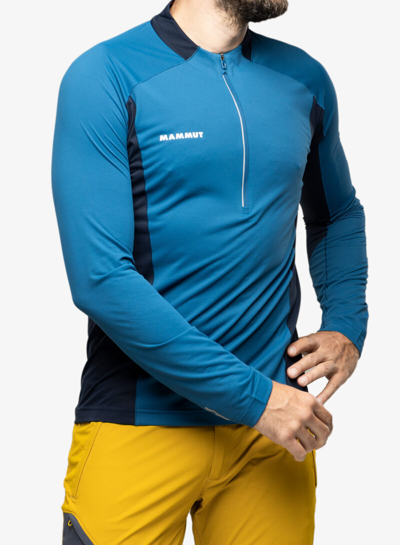 Cumpăra Hanorac barbati Mammut Aenergy FL Half Zip Longsleeve - deep ice/marine