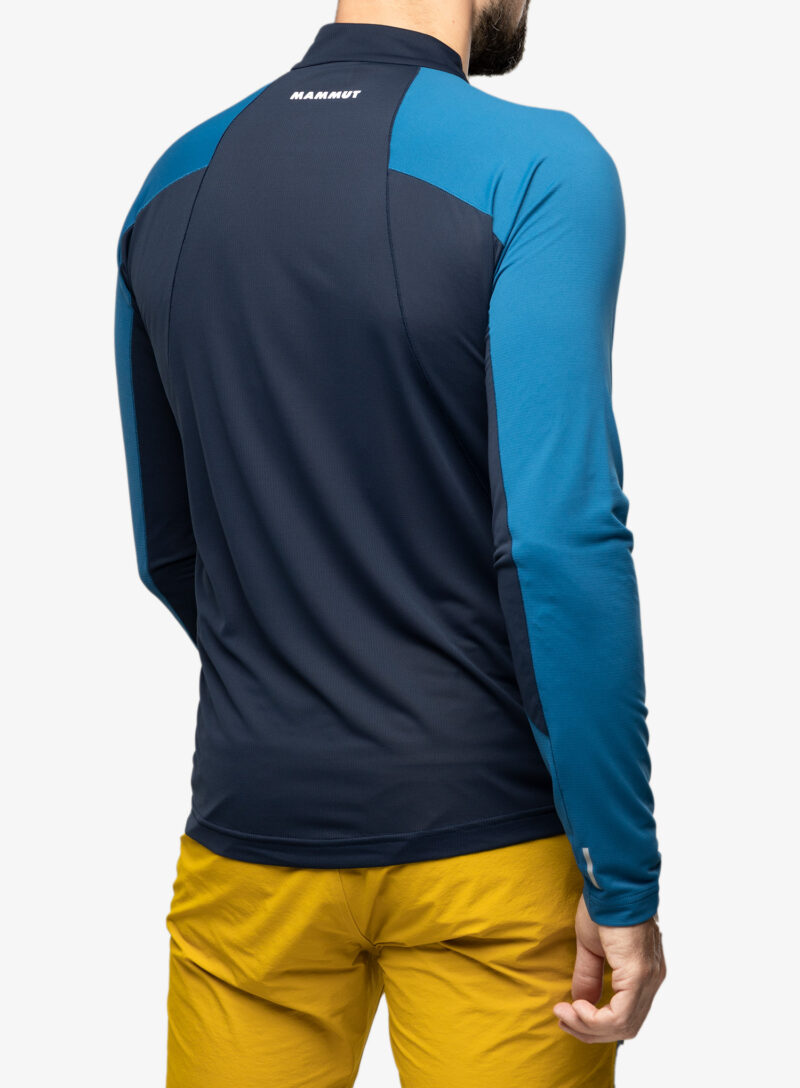 Preţ Hanorac barbati Mammut Aenergy FL Half Zip Longsleeve - deep ice/marine