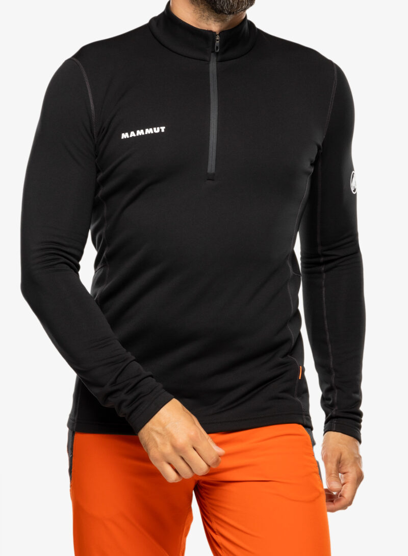 Hanorac barbati Mammut Aenergy ML Half Zip Pull - black