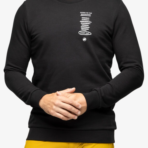 Cumpăra Hanorac barbati Mammut Core ML Crew Neck Every Day - black