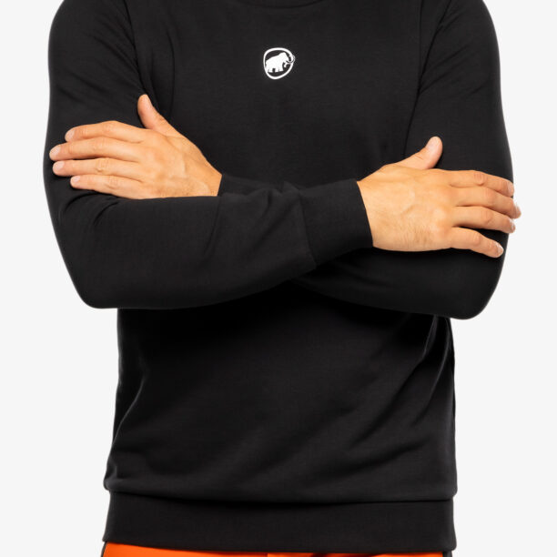 Original Hanorac barbati Mammut Core ML Crew Neck Original - black