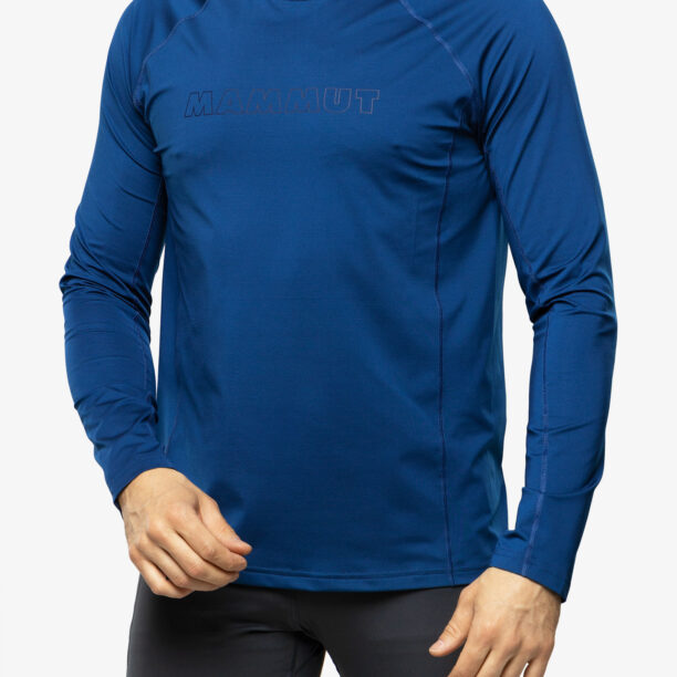 Hanorac barbati Mammut Selun FL Longsleeve Logo - deep ice