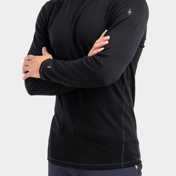 Preţ Hanorac barbati SmartWool Merino 250 Baselayer Crew - black