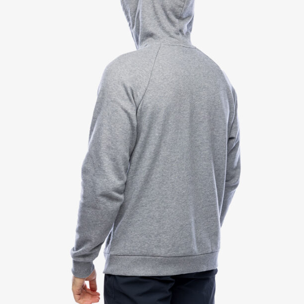 Hanorac barbati Under Armour Rival Fleece Logo Hoodie - castlerock light heather/white preţ