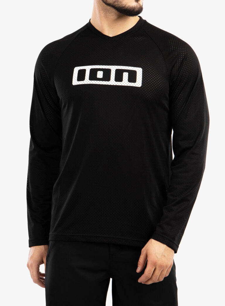 Hanorac ciclism ION Logo LS - black