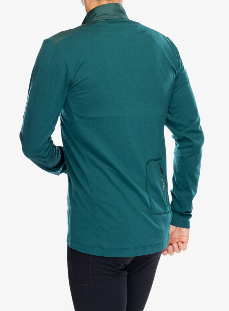 Hanorac ciclism Mons Royale Redwood Wind Jersey - evergreen preţ