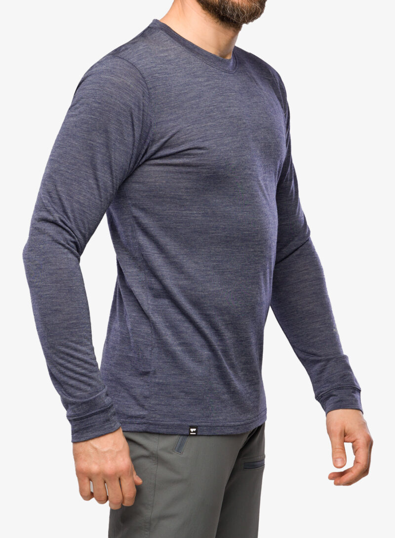 Original Hanorac ciclism Mons Royale Zephyr Merino Cool LS - midnight