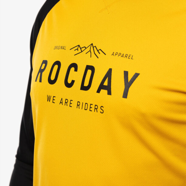 Original Hanorac ciclism Rocday Patrol - black/yellow