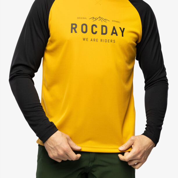 Hanorac ciclism Rocday Patrol - black/yellow