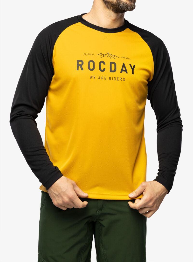 Hanorac ciclism Rocday Patrol - black/yellow