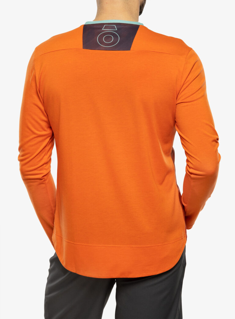 Preţ Hanorac ciclism Schoffel Longsleeve Altitude - red orange