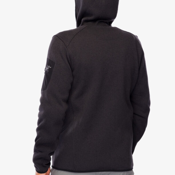 Hanorac cu fermoar Arcteryx Covert Hoody - black heather II preţ