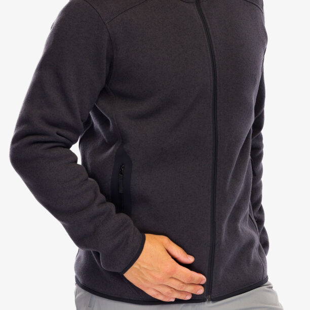 Original Hanorac cu fermoar Arcteryx Covert Hoody - black heather II