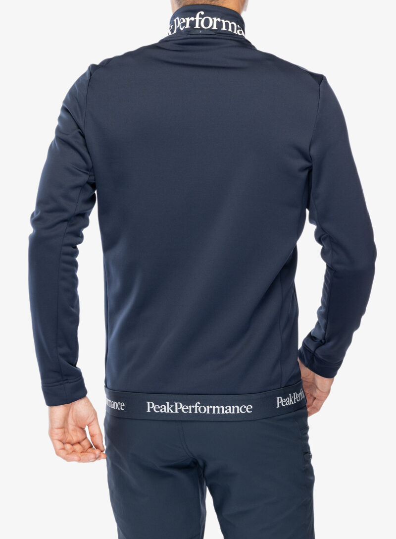 Hanorac cu fermoar Peak Performance Rider Tech Zip Jacket - blue shadow preţ