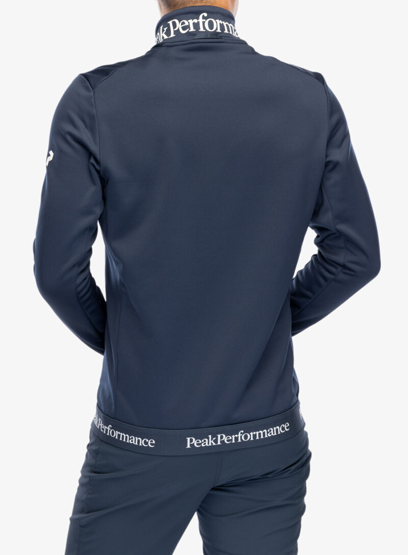 Cumpăra Hanorac cu fermoar Peak Performance Rider Tech Zip Jacket - blue shadow