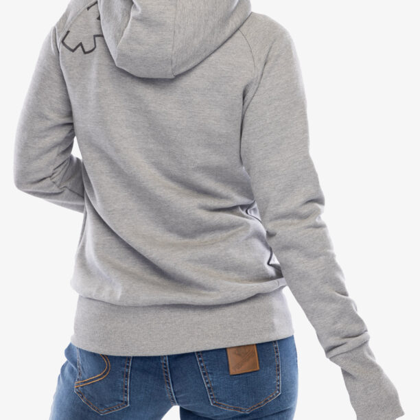 Hanorac cu fermoar femei Ocun Hoodie Zipper - grey paloma/silverscone preţ