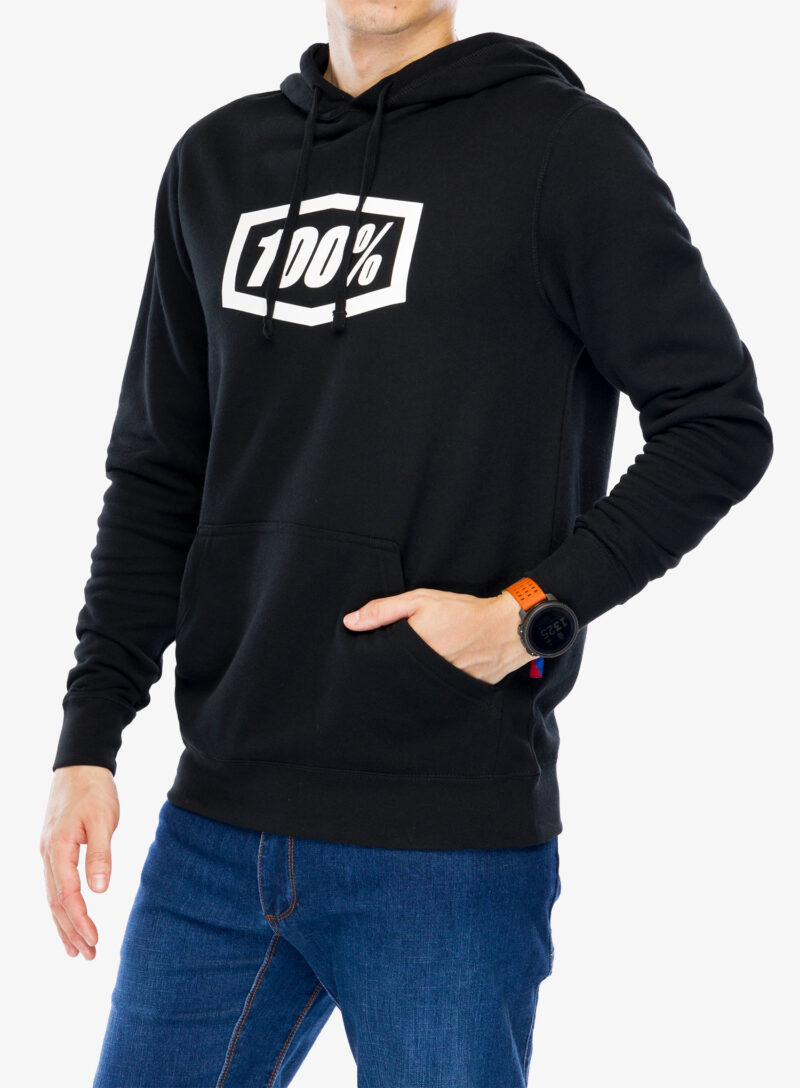 Cumpăra Hanorac cu gluga 100% Icon Hoodie - black