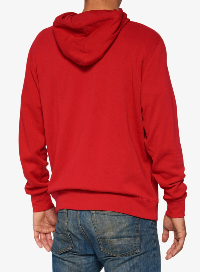 Hanorac cu gluga 100% Icon Hoodie - deep red preţ