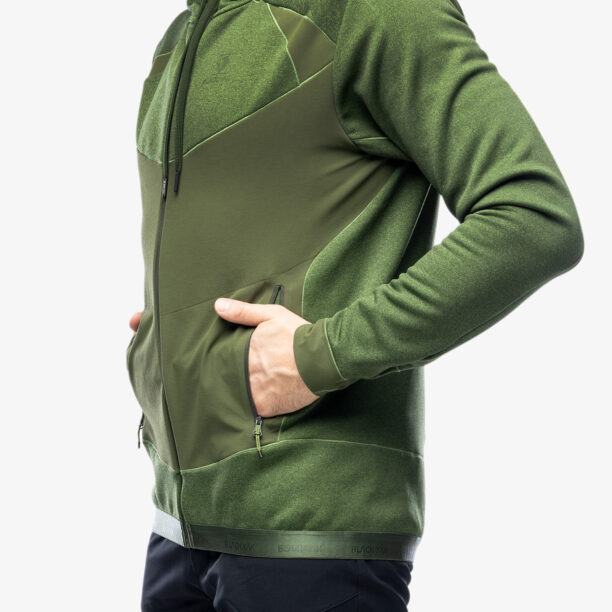 Cumpăra Hanorac cu gluga BlackYak Betizu Hoody - twist of lime