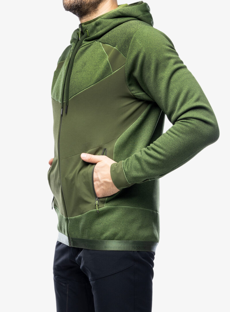 Cumpăra Hanorac cu gluga BlackYak Betizu Hoody - twist of lime