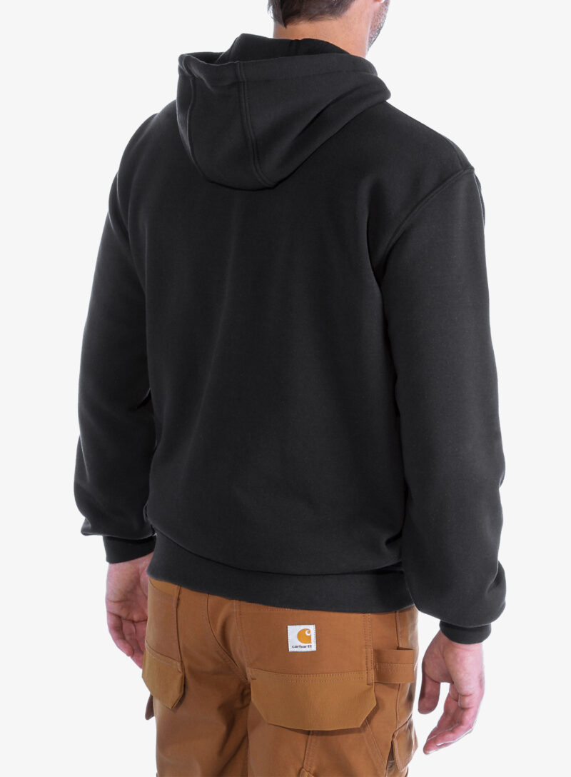 Hanorac cu gluga Carhartt Signature Logo Sweatshirt - black preţ