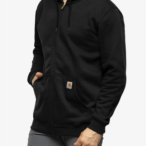 Hanorac cu gluga Carhartt Zip Hooded Sweatshirt - black