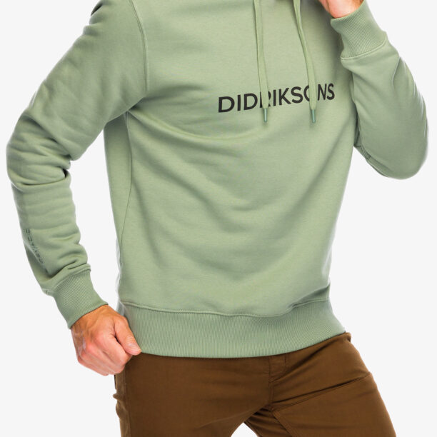 Cumpăra Hanorac cu gluga Didriksons Ven Hoodie Didriksons - light moss