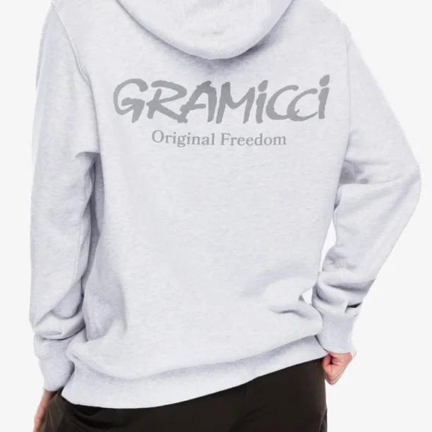 Cumpăra Hanorac cu gluga Gramicci Original Freedom Hooded Sweatshirt - grey heather