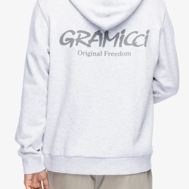 Preţ Hanorac cu gluga Gramicci Original Freedom Hooded Sweatshirt - grey heather