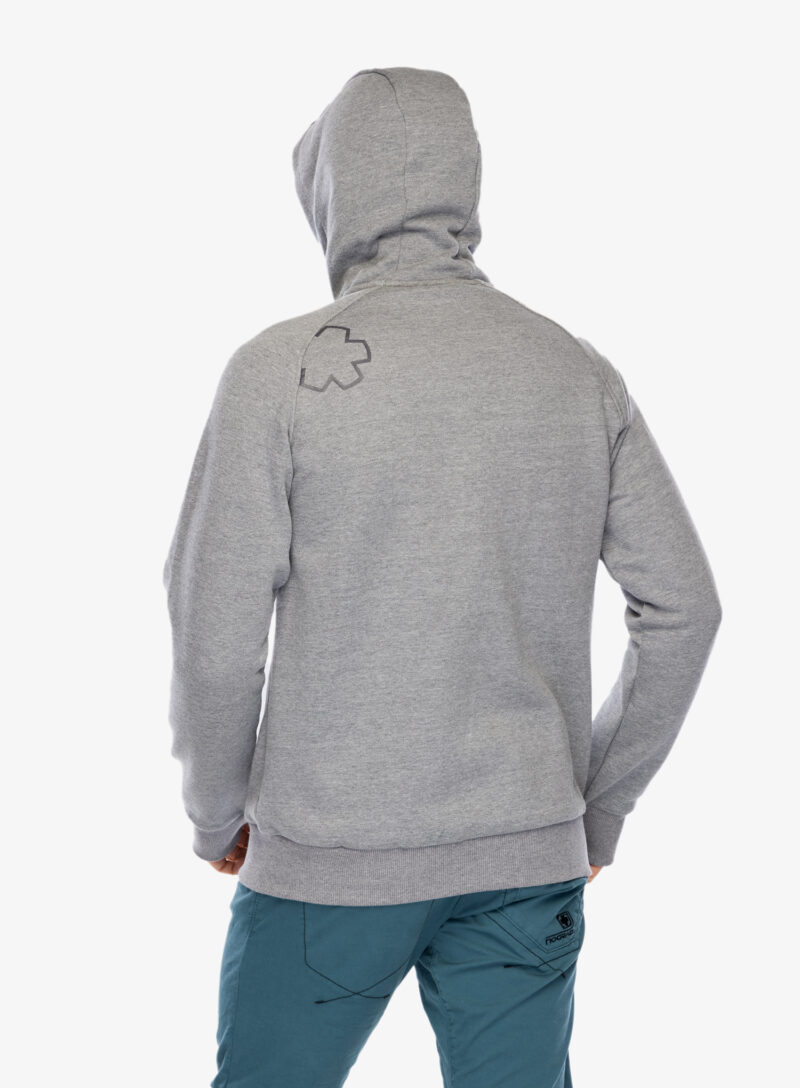 Original Hanorac cu gluga Ocun Hoodie Zipper - grey paloma/excalibur