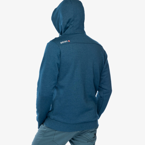 Hanorac cu gluga Ocun Hoodie - blue opal/excalibur preţ