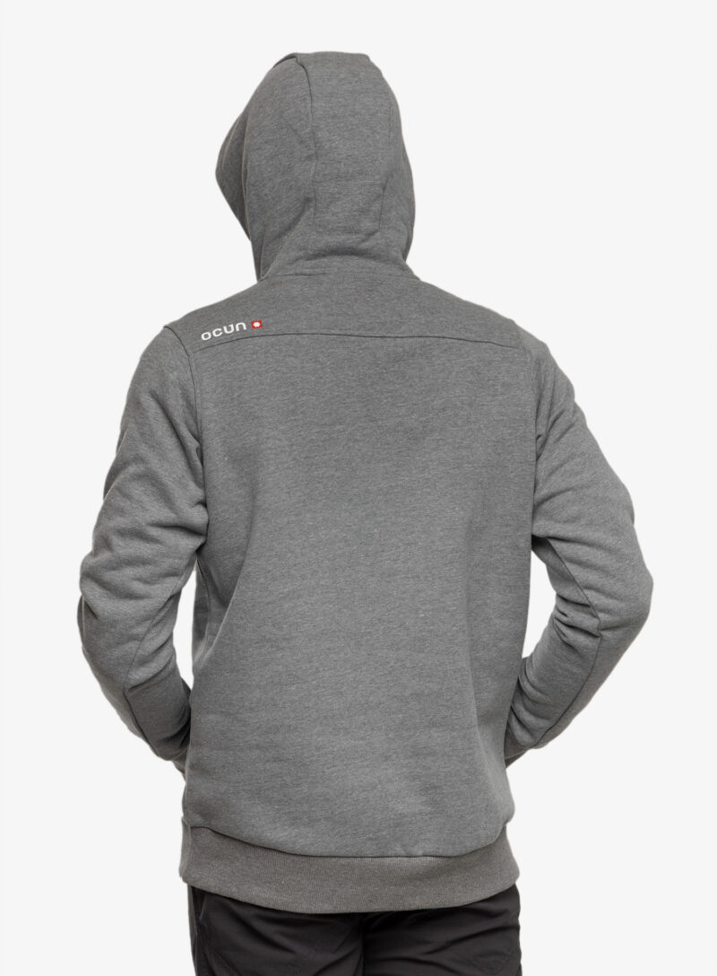 Hanorac cu gluga Ocun Hoodie - grey paloma/excalibur preţ