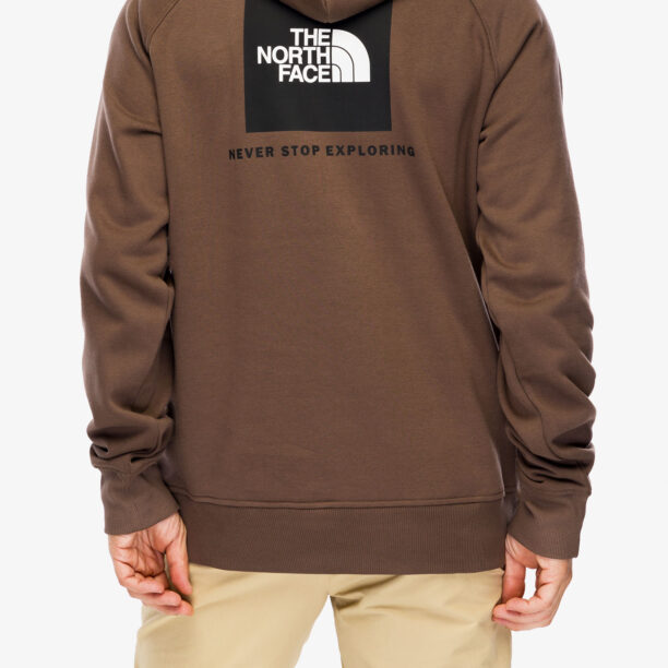 Preţ Hanorac cu gluga The North Face Raglan Redbox Hoodie - smokey brown