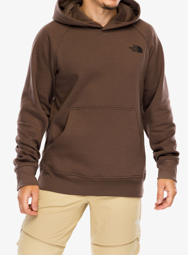 Hanorac cu gluga The North Face Raglan Redbox Hoodie - smokey brown