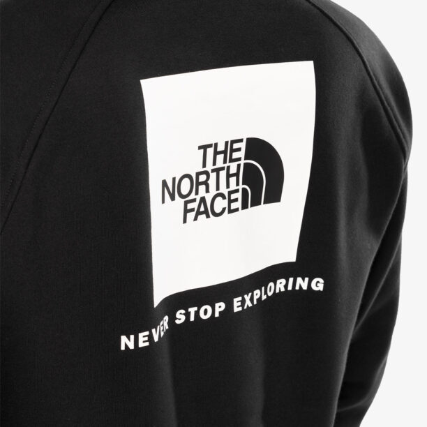 Original Hanorac cu gluga The North Face Raglan Redbox Hoodie - tnf black/tnf white