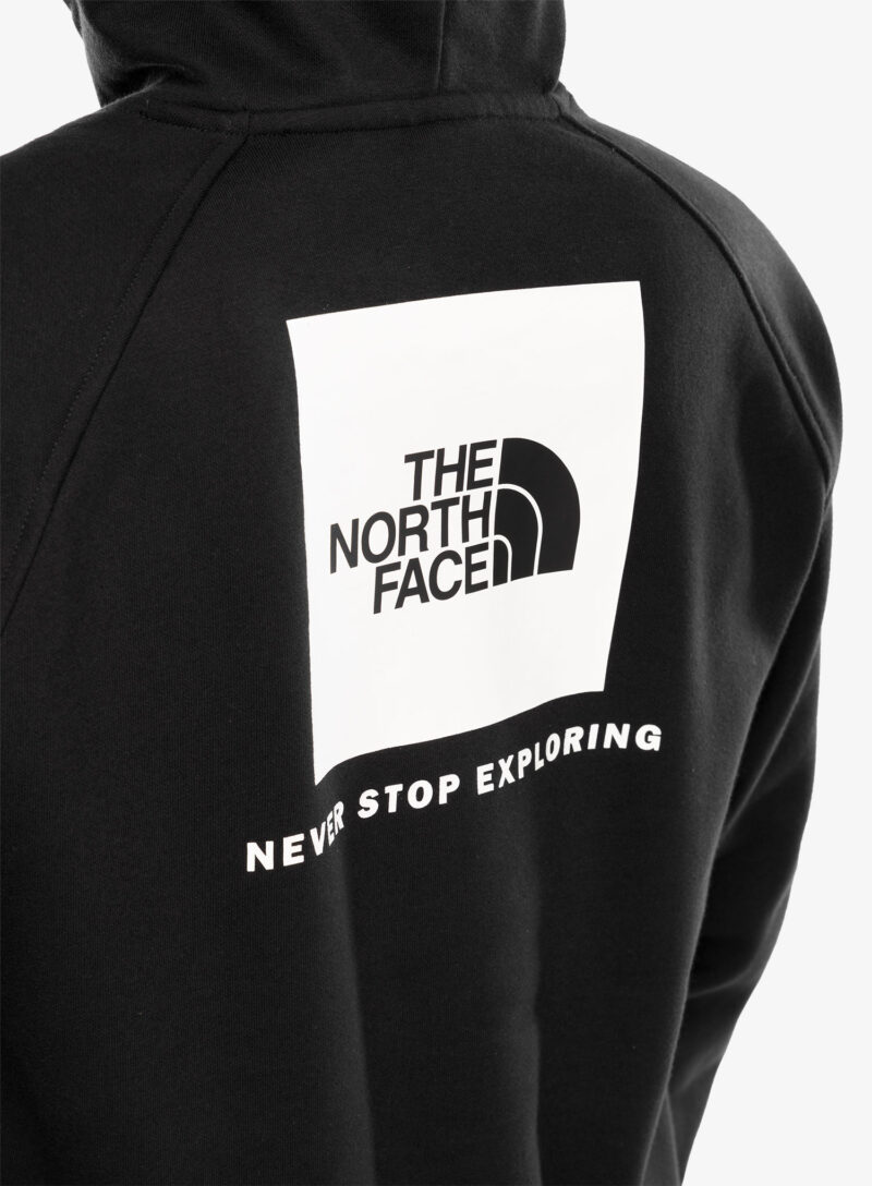 Original Hanorac cu gluga The North Face Raglan Redbox Hoodie - tnf black/tnf white