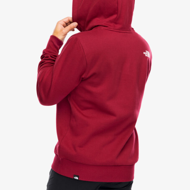 Hanorac cu gluga The North Face Simple Dome Hoodie - beetroot preţ