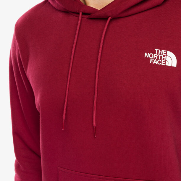 Original Hanorac cu gluga The North Face Simple Dome Hoodie - beetroot