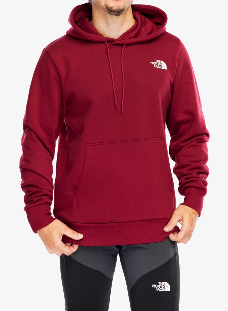 Hanorac cu gluga The North Face Simple Dome Hoodie - beetroot