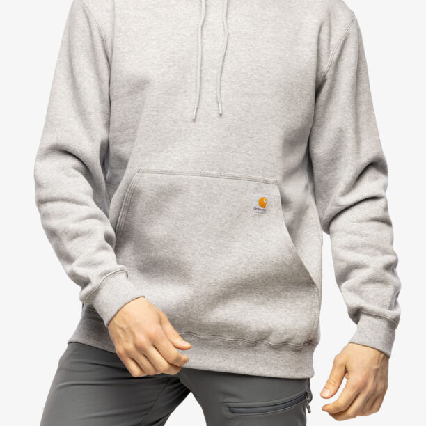 Hanorac cu gluga barbati Carhartt Hooded Sweatshirt - heather grey