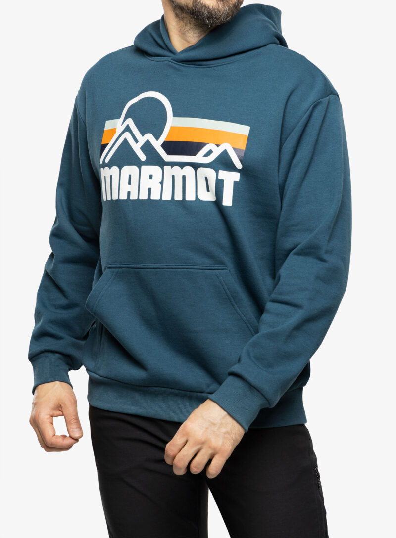 Hanorac cu gluga barbati Marmot Coastal Hoody - dusty teal