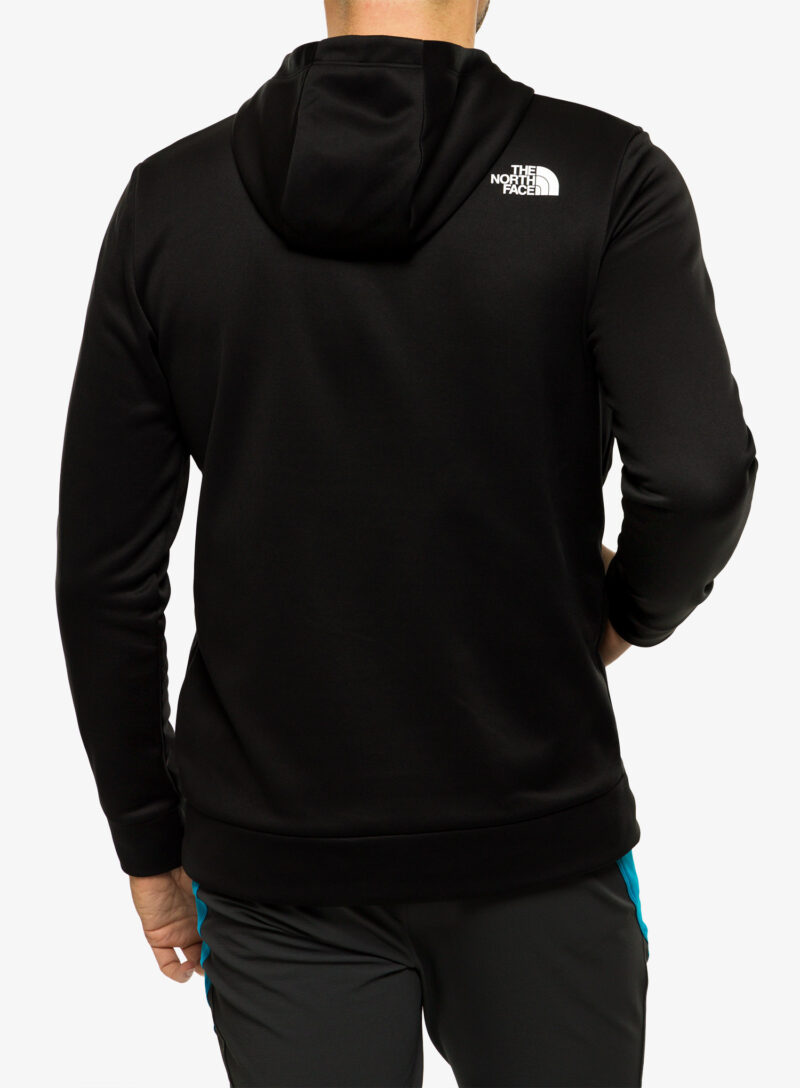 Hanorac cu gluga barbati The North Face Reaxion Fleece P/O Hoodie - tnf black/asphalt grey preţ