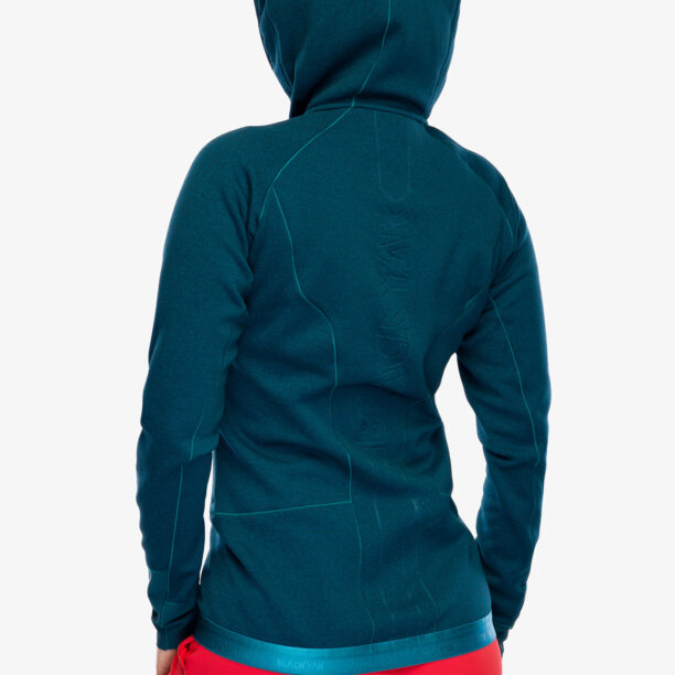 Original Hanorac cu gluga femei BlackYak Betizu Hoody - blue coral