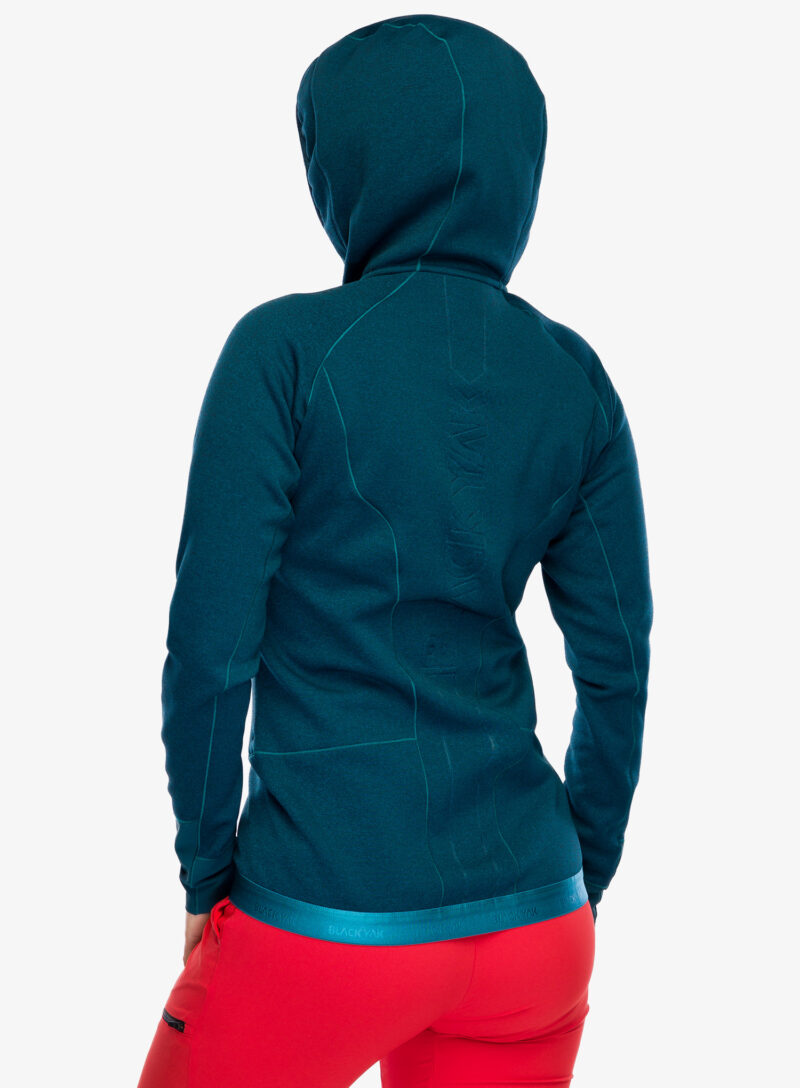 Original Hanorac cu gluga femei BlackYak Betizu Hoody - blue coral