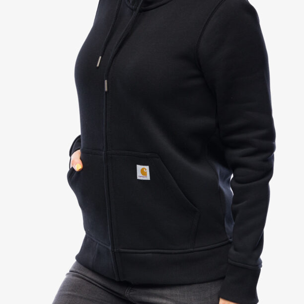 Cumpăra Hanorac cu gluga femei Carhartt Clarksburg Zip Sweatshirt - black