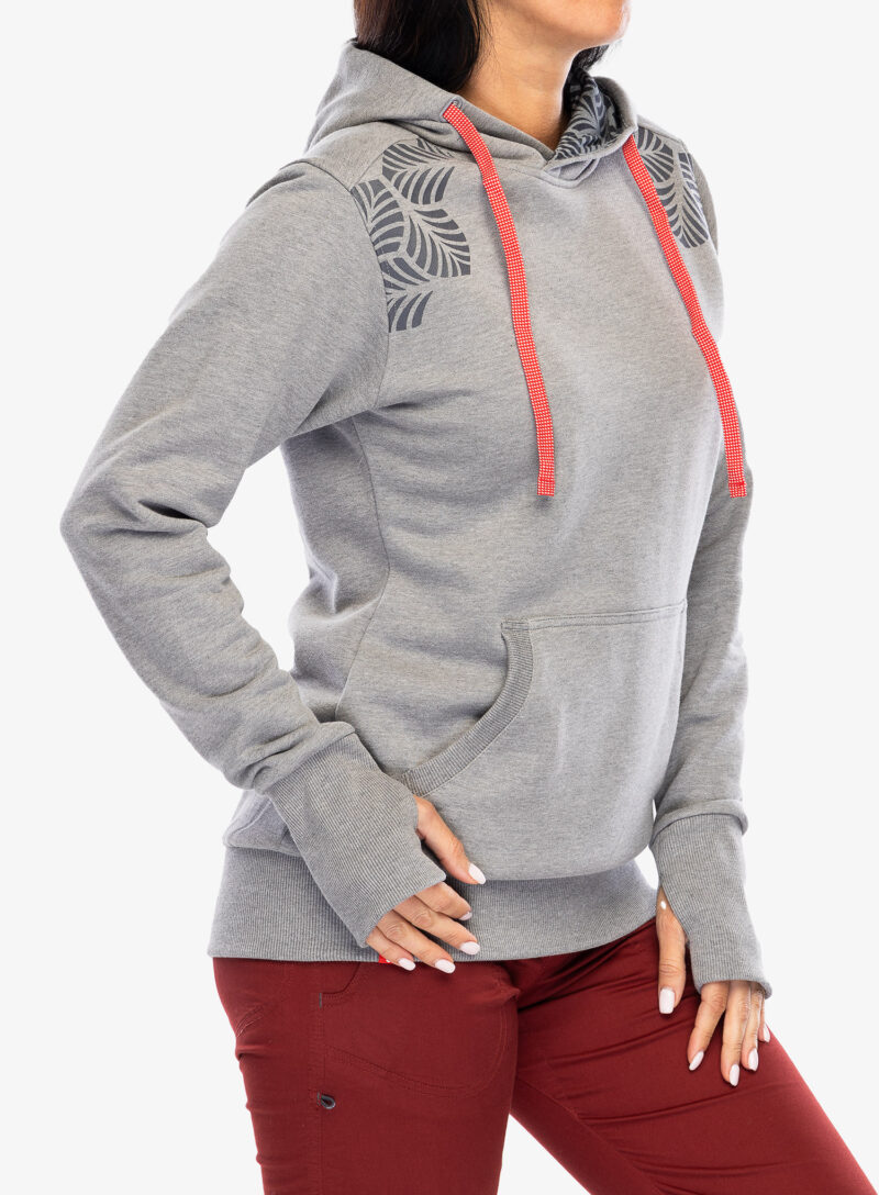 Cumpăra Hanorac cu gluga femei Ocun Hoodie - grey paloma/silverscone