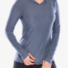 Hanorac cu gluga femei Royal Robbins Amp Lite Hoodie - navy htr