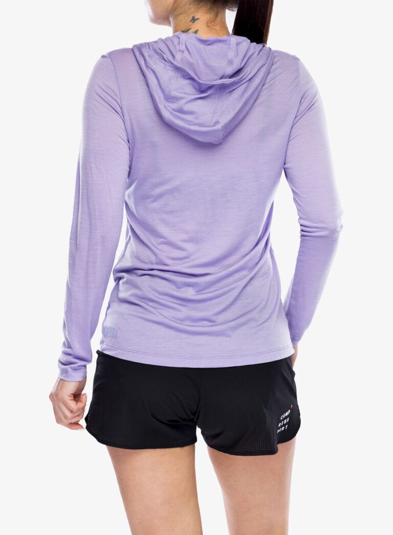 Hanorac cu gluga femei Smartwool Active Ultralite Hoodie - ultra violet preţ