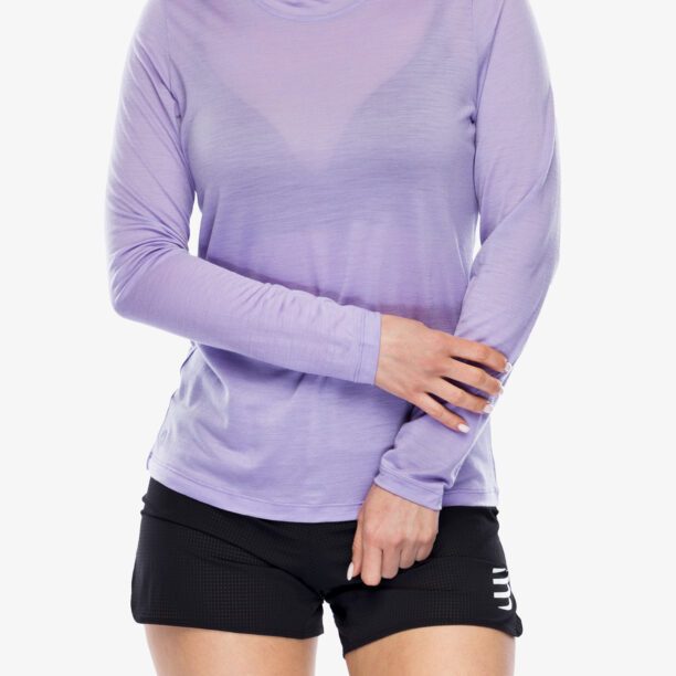 Cumpăra Hanorac cu gluga femei Smartwool Active Ultralite Hoodie - ultra violet