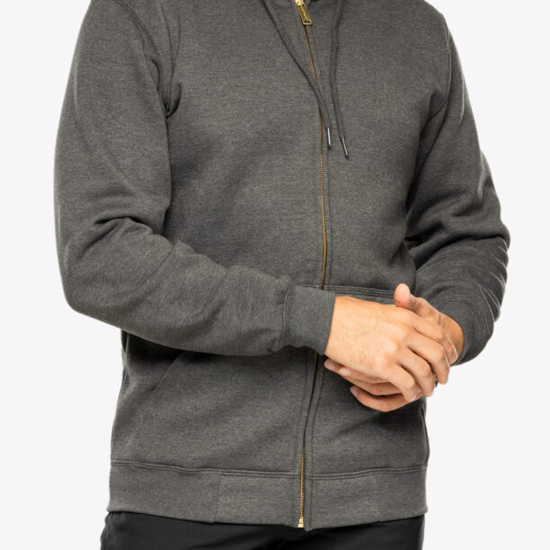 Cumpăra Hanorac descheiat Carhartt Zip Hooded Sweatshirt - carbon heather